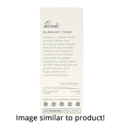 Hemke Tenor Saxophone Reeds 3.0 Box of 5 - Reed for Tenor Saxophones image 2