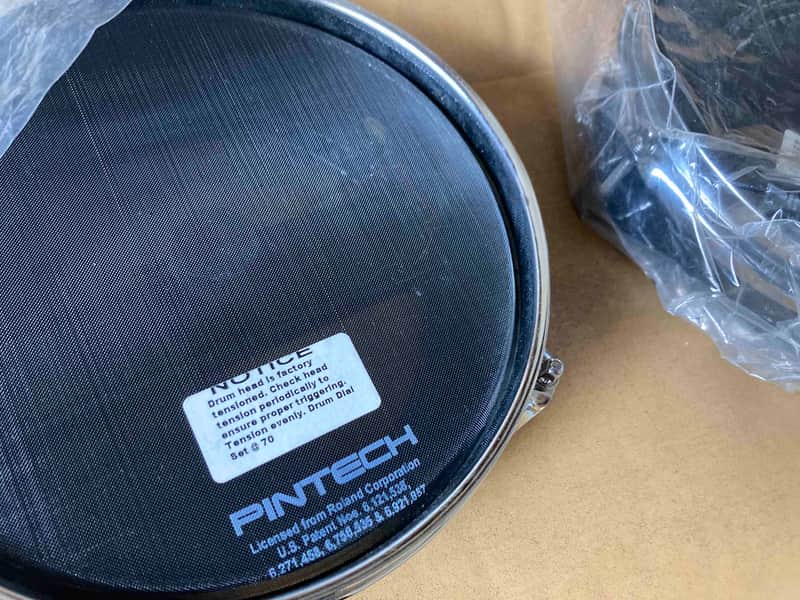 Pintech EZ v2 module + 2 drum Pad 8" Single Zone image 1