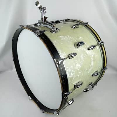 Slingerland 14x22" 70s Rail Mount WMP Bass Drum Vintage Sound King 3Ply 1971 USA image 10