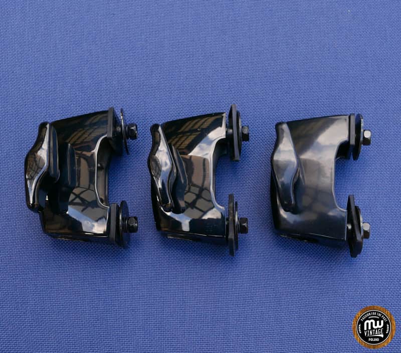 Pearl LB-40 Floor Tom Brackets BLACK Pack Of 3 EXC image 1