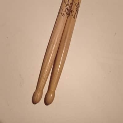 Vintage Pro Mark Gerry Brown "New Generation" Hickory Drumsticks Late 80s-early 90s - Lacquered Hickory image 4