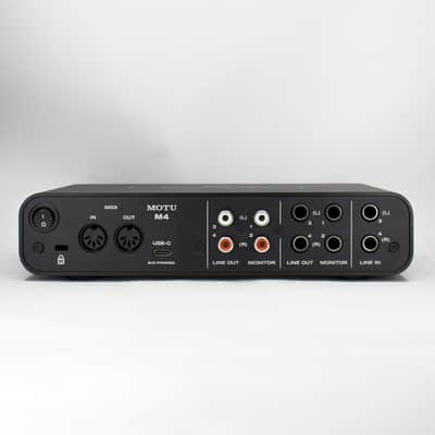 Used MOTU M4 4x4 USB-C Audio Interface Very Good Condition image 4