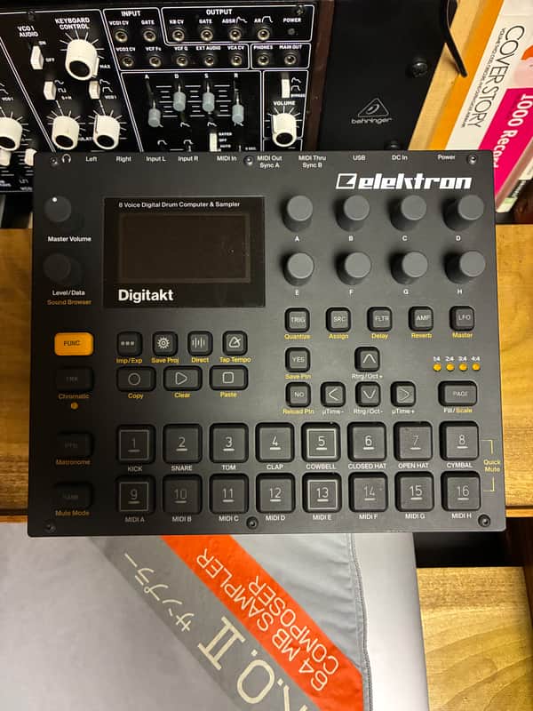 Elektron Digitakt 2017 - Black image 1