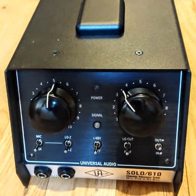 Universal Audio SOLO/610 Tube Mic Preamp & DI 2023 – Excellent, Original Box image 2