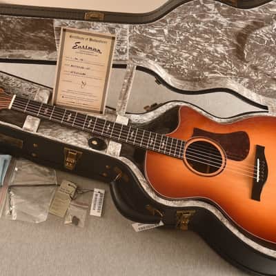Eastman AC722CE Grand Auditorium Acoustic Electric Guitar – Dakota Fade, European Spruce & Rosewood #M2531088 image 1