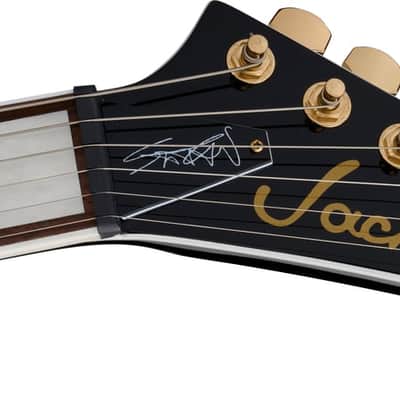 SPECIAL-ORDER! Jackson Signature KVXT Scott Ian King V - Black / Gold image 5