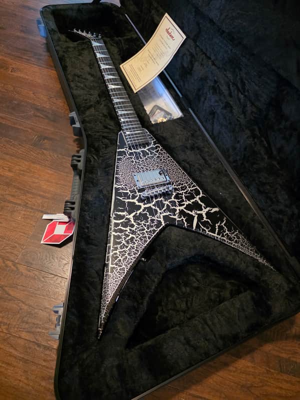 Jackson Custom Shop KV 2026 - Sliver/Black Crackle image 1