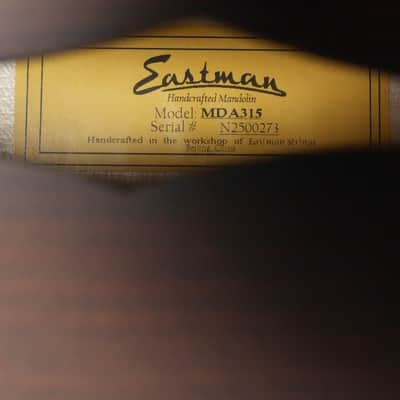 Eastman MDA315 Classic Finish Mandola #0273 image 3