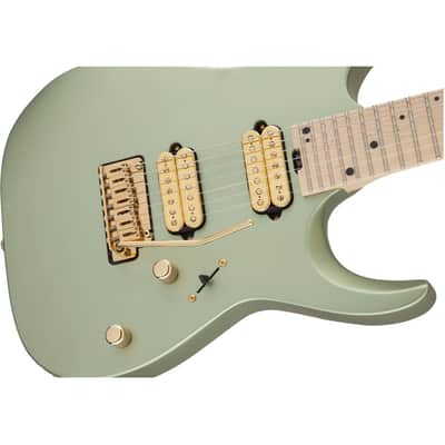 Charvel Angel Vivaldi Signature DK24-7 NOVA Guitar, Maple Fingerboard, Satin Sage Green image 17