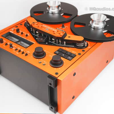 Akai GX-635D Reel-to-Reel Tape Deck - Custom Orange - Professionally Restored - 1 Year Warranty image 17
