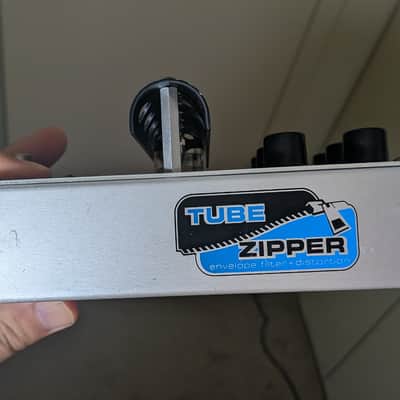 Electro-Harmonix Tube Zipper Envelope Filter / Distortion 2010s - Silver / Blue image 3