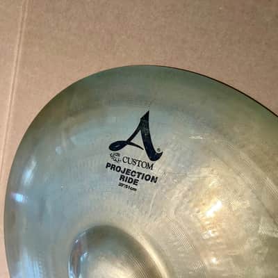 Zildjian 20" A Custom Projection Ride Cymbal 1997 - 2020 - Brilliant image 3