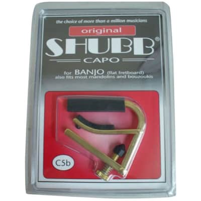 Shubb C5B Original Brass Banjo Capo image 4