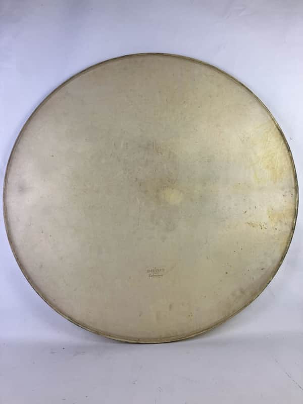 Amrawco Economy 28"Calf Skin Bass Drum Head Vintage 40s Batter/Resonant USA Kick image 1