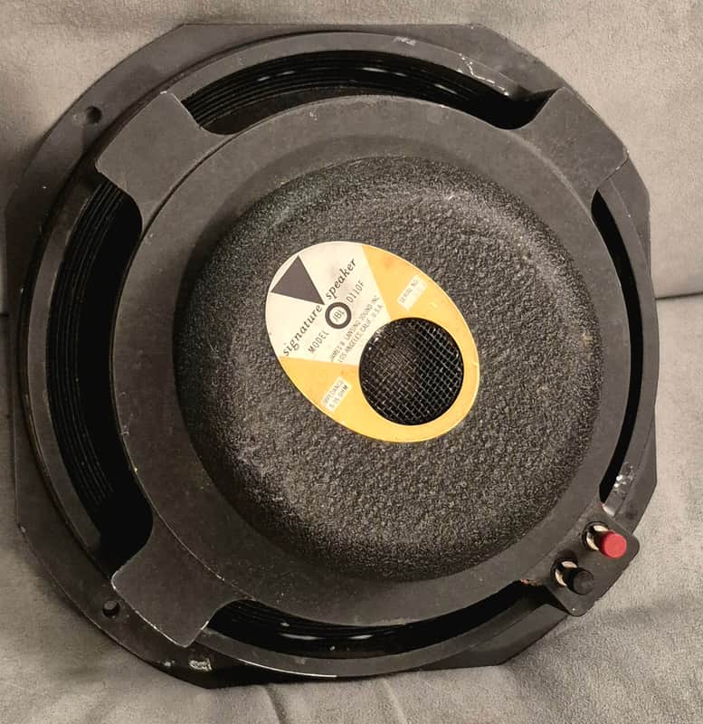 JBL D-110f professional INSTRUMENT loudspeaker CUSTOM RECONE RECREATION 70s - Black image 1