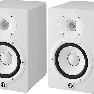 Yamaha HS7W 6.5" Powered Studio Monitor (Pair) 2019 White HS-7W HS7 In White New In Box! image 1