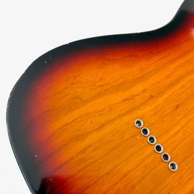 Fender Telecaster Thinline 68 Greg Fessler Masterbuilt 2010 Custom Shop Sunburst image 18