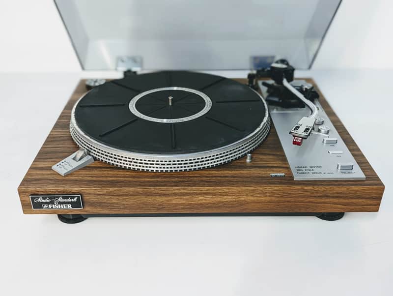 Vintage Fisher MT-6224 Studio Standard Stereo Turntable Record Player Serviced image 1