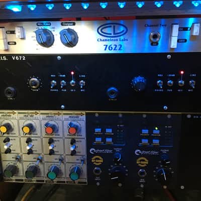 Telefunken V672/2  Dual Mic Pre  Racked and ready image 1