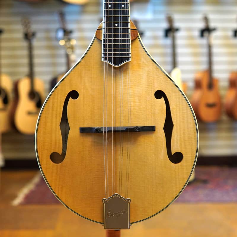 Bourgeois M5A A-Style Mandolin Natural w/Hard Case image 1