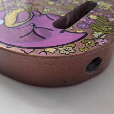Maverick Telecaster Body Pokemon Art Slowpoke's Mega Trip image 3