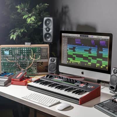 Mint IK Multimedia UNO Synth Pro 37 Key - Analog Paraphonic Dual-Filter Synthesizer [Three Wave Music] image 13