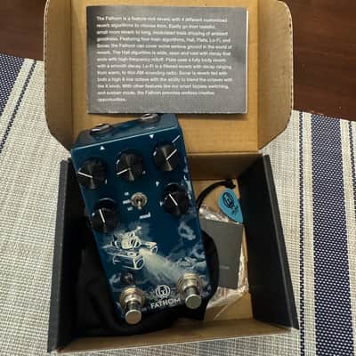 Walrus Audio Fathom Multi-Function Reverb 2018 - Present - Blue image 4
