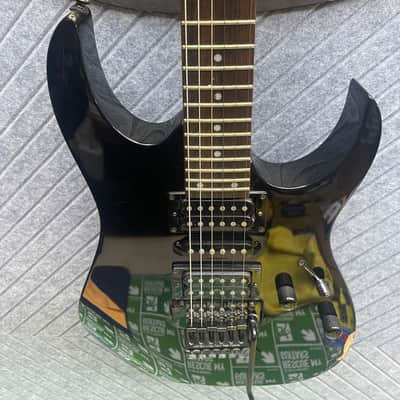 Ibanez RG270B-BK Standard 1990's SEE CRACK IN THE FINISH image 7