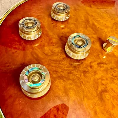 ESP Edwards Les Paul Ultima - Burl Maple/Abalone image 3