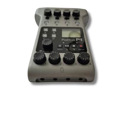 Zoom PodTrak P4 Multitrack Recorder 2020 - Present - Gray image 4