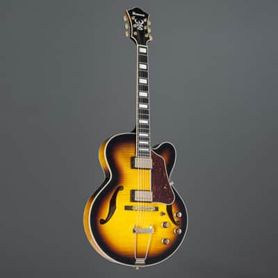 Ibanez Artcore Expressionist AF95FM-AYS Antique Yellow Sunburst - Semi Acoustic Guitar image 10