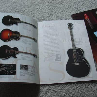 Ibanez 2000 Ibanez full line color catalogs (2) image 3