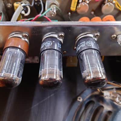 1958 Fender Harvard 5F10 guitar amplifier, made in USA (USA voltage) image 9