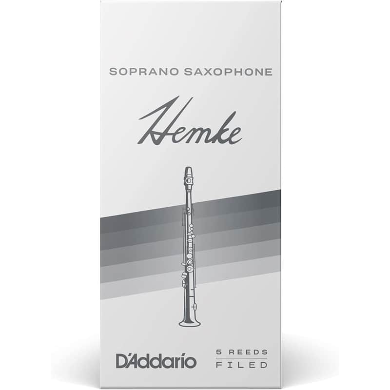 Hemke Soprano Sax Reeds Strength 4.0 5-pack image 1