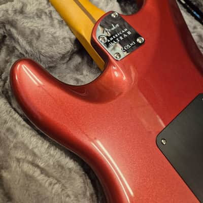 2025 Fender American Ultra II Stratocaster MN HSS Sinister Red image 15