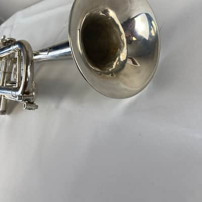 Getzen Eterna 700 Bb Trumpet – Silver Plated – USA Made – Great Step-Up Horn – w/ Case – Serviced SM#3225 image 7