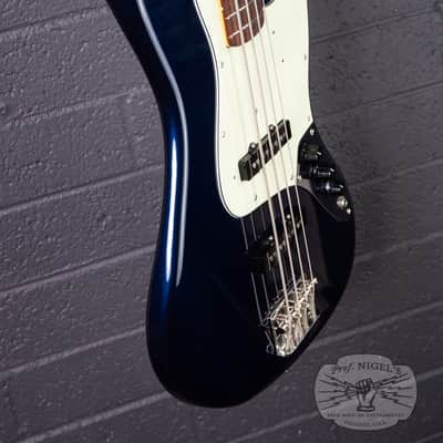 Tokai AJB114 MIJ Jazz Bass Gunmetal Blue Metallic Matching Headstock Made in Japan image 10