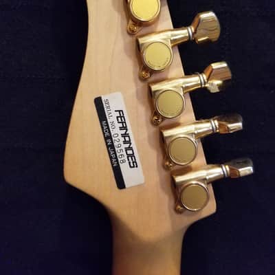 Fernandes Strat Solid Body 1990's image 4