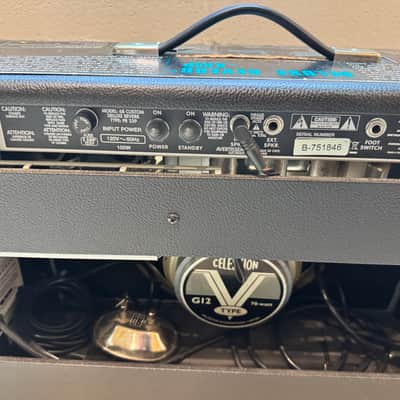 Fender '68 Custom Deluxe Reverb 2-Channel 22-Watt 1x12" Guitar Combo 2013 - Present - Black image 3