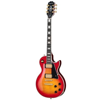 Epiphone Les Paul Custom Figured - Heritage Cherry Sunburst image 2