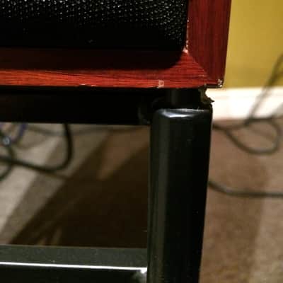Stirling BBC LS3/6 Rosewood Speakers Monitors PAIR w/ Stands - Demo Units - Rogers Harbeth Tannoy image 12