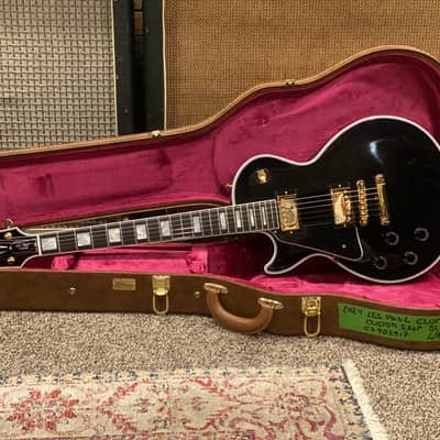 Gibson 2024 Lefty Les Paul Custom Custom shop Left Handed 2024 - Black image 1