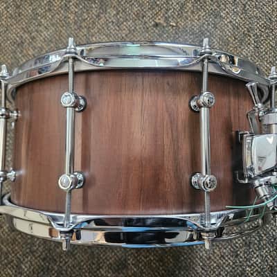 Tama SLP G-Walnut 6.5x 14 Matte Walnut Finish image 5