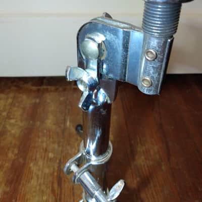 Vintage Ludwig Atlas Snare Stand 70s Blue / Olive image 4
