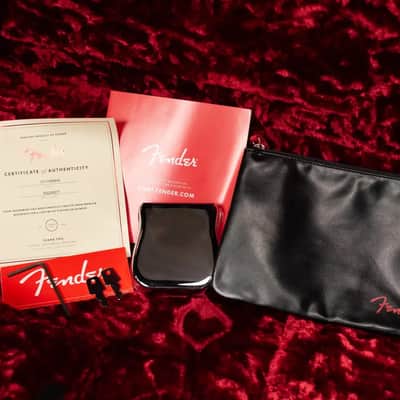 Fender Limited Edition Raphael Saadiq Telecaster - Dark Metallic Red with Hardshell Case - Used image 16
