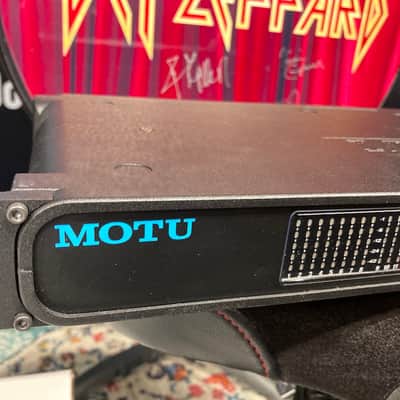 Rick Allen's Def Leppard, MOTU 24 I/O Firewire Audio Interface (RA #2084) 2010s - Black image 2