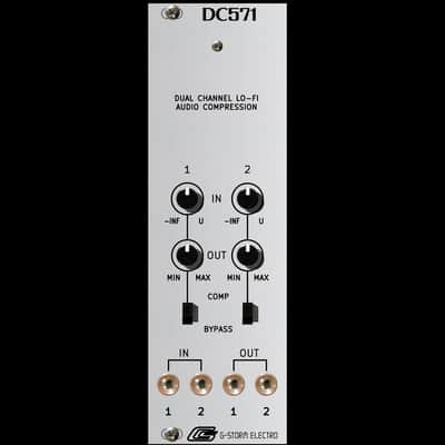G-Storm Electro DC571 Dual Compressor ALUMINUM Eurorack Module image 1