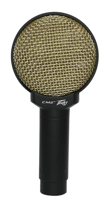 PEAVEY CM-2 INSTRUMENT CONDENSER MICROPHONE-Original Box-Open-Unused. ** Plus! ** FREE: (1) New Lo-Z 25' Blizzard "Cool" Cable image 1