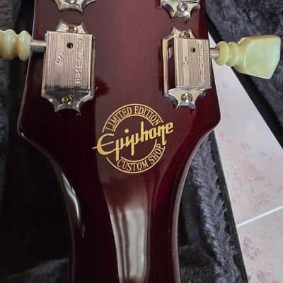 Epiphone Custom Shop Riviera Custom P93 - Wine Red (2011) - Upgraded & Hardcase image 11