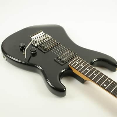 Kramer Focus 2000, Original Floyd Rose, Made in Japan HH 1980s Black image 3